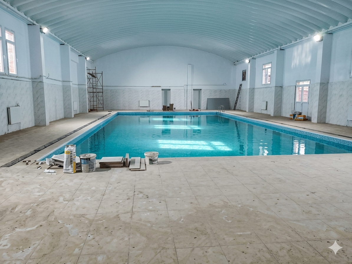 Toiture pour Piscine à Naâma – photo 12